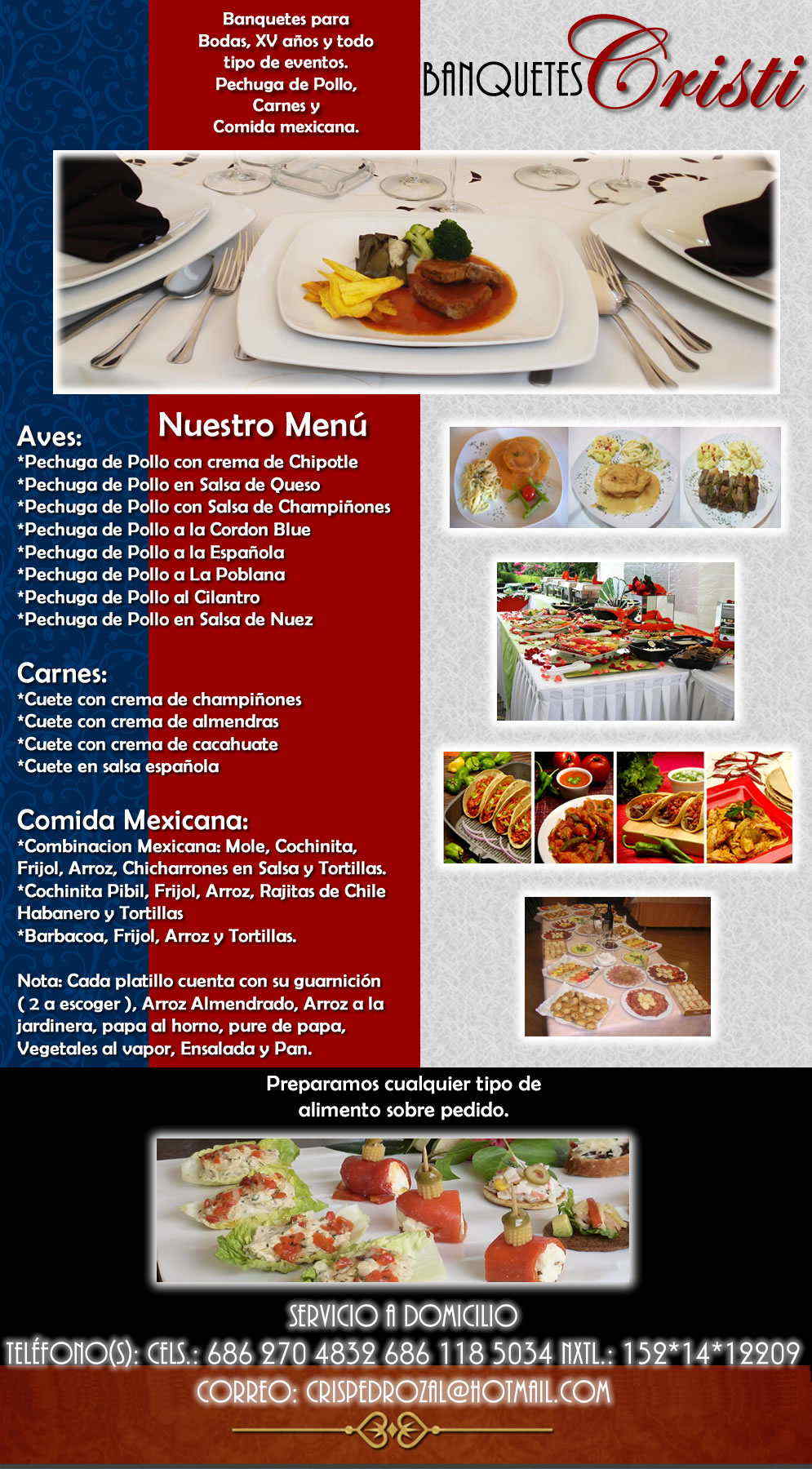 BANQUETES Cristi