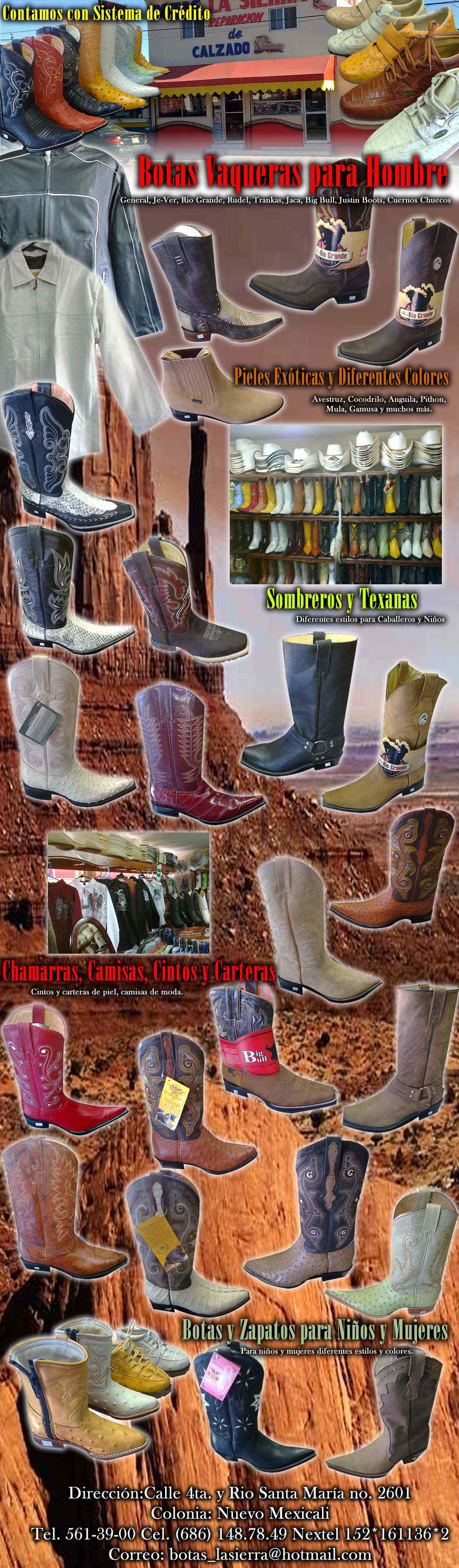 BOTAS LA SIERRA