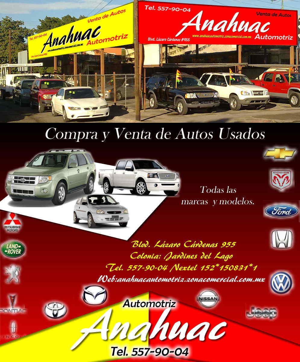 AUTOMOTRIZ Anahuac