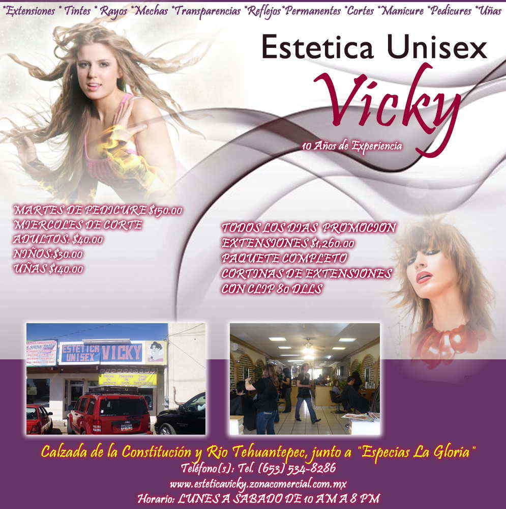 Estetica Unisex Vicky