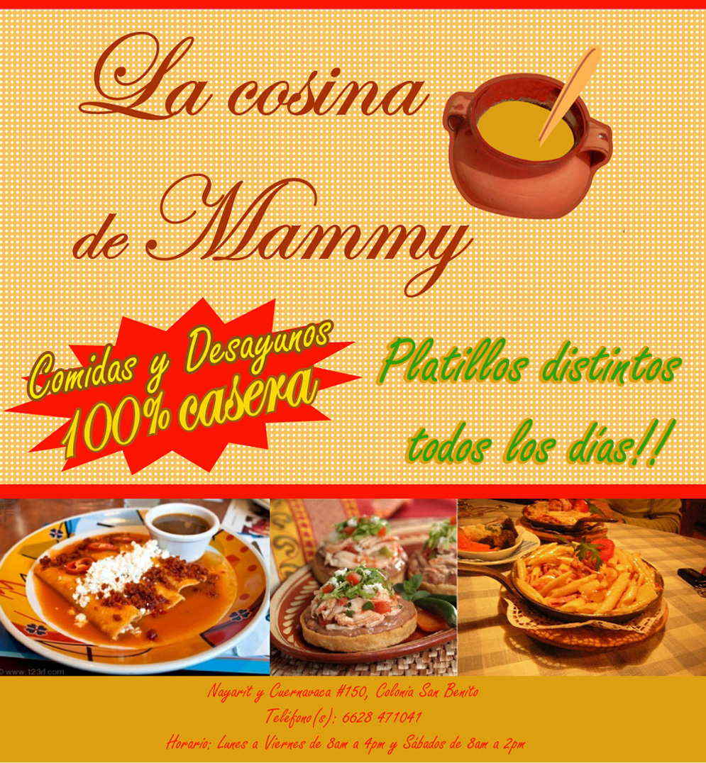 LA COCINA DE MAMMY... (100% CASERA)