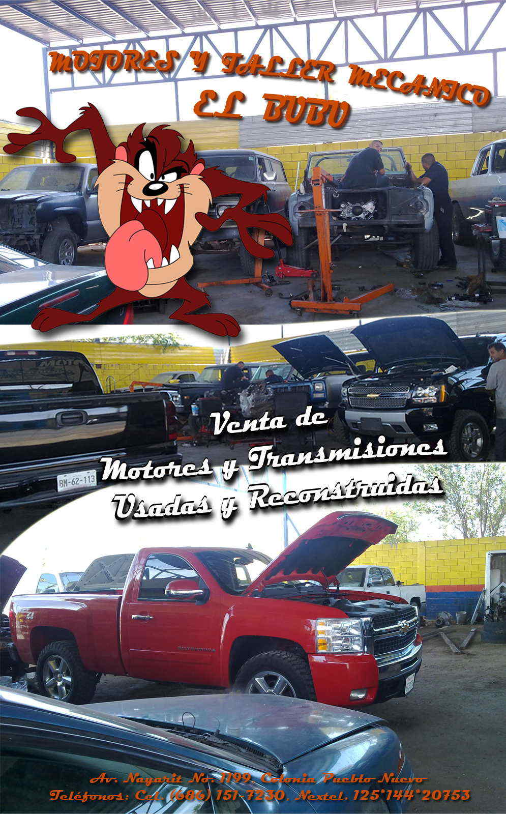 MOTORES Y TALLER MECANICO EL BUBU