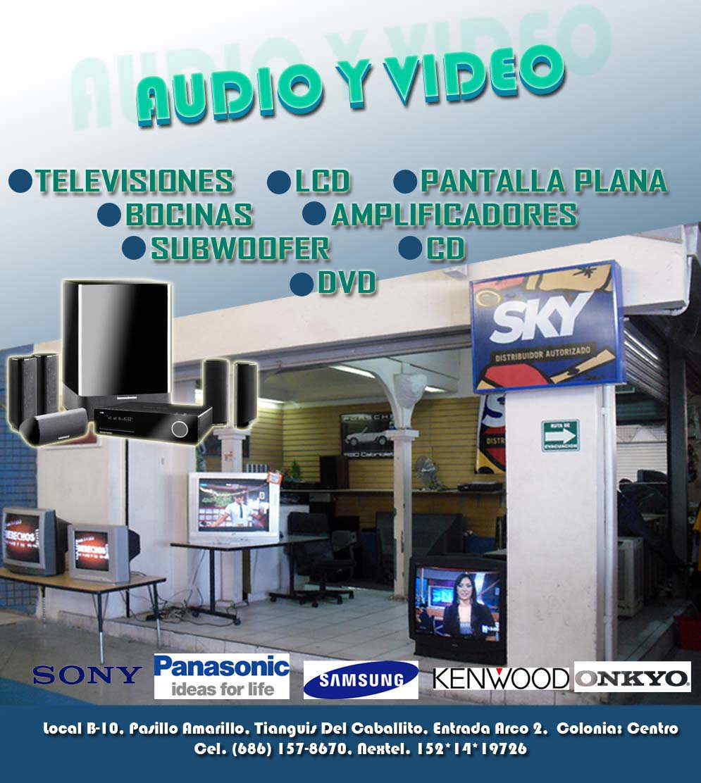 AUDIO Y VIDEO