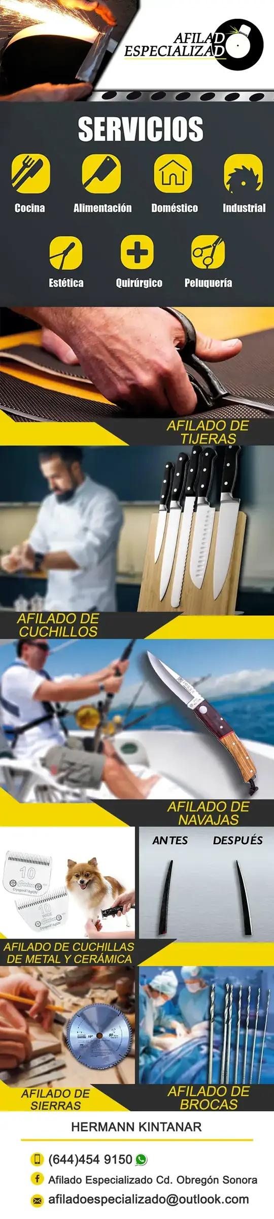 AFILADO ESPECIALIZADO