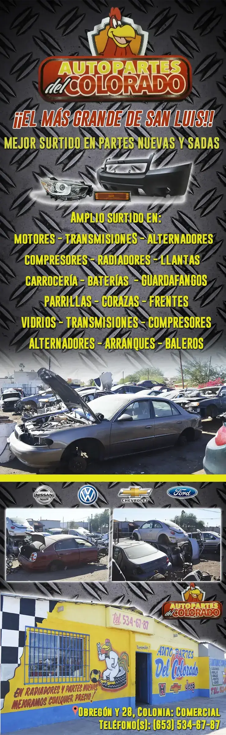 Autopartes del Colorado suc. Obregón y 28
