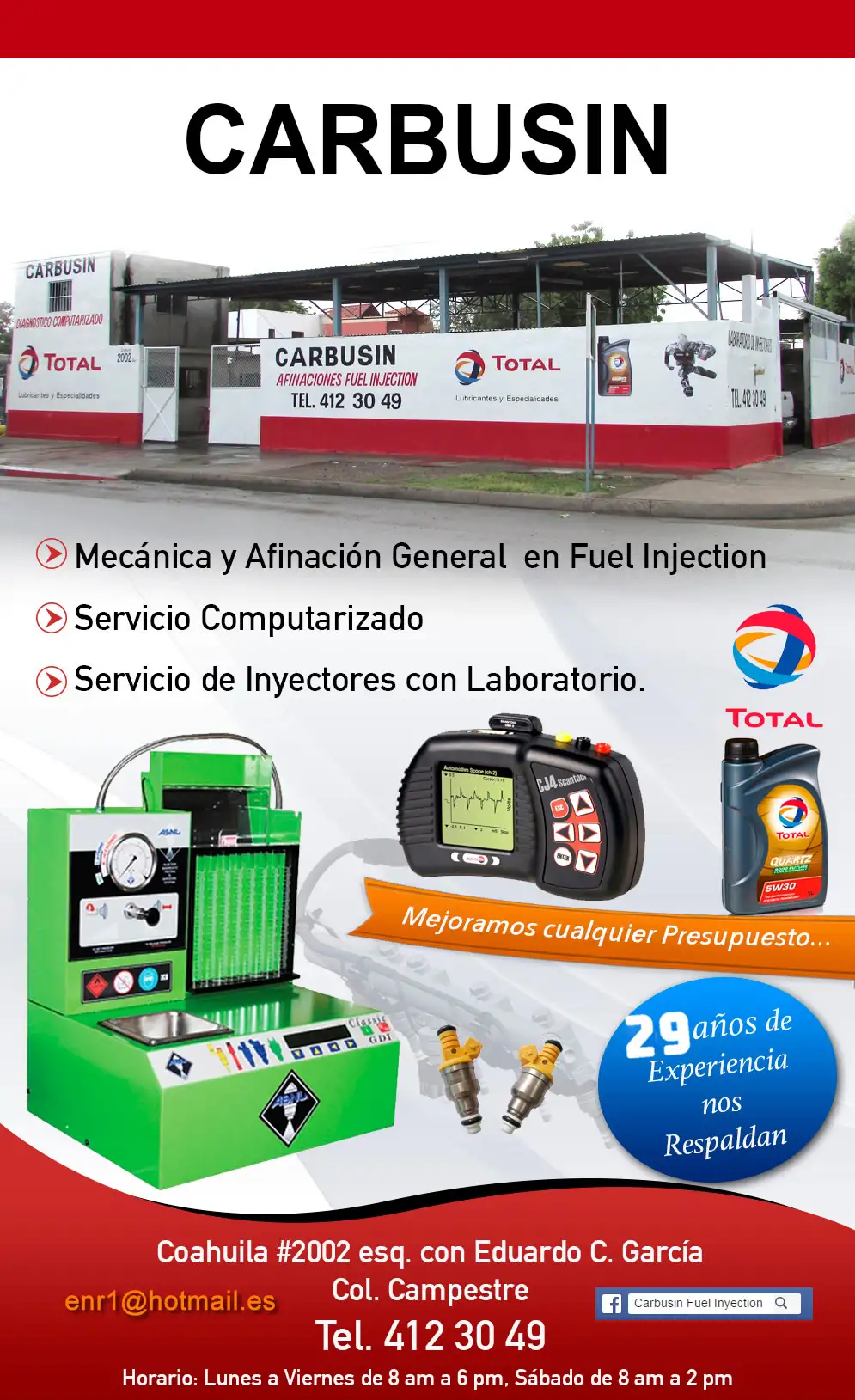 Carbusin Fuel Injection