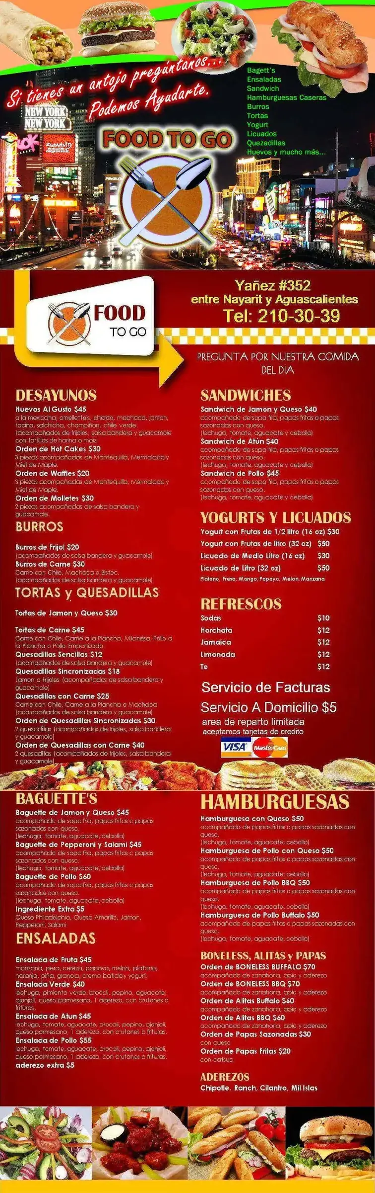 FOOD TO GO