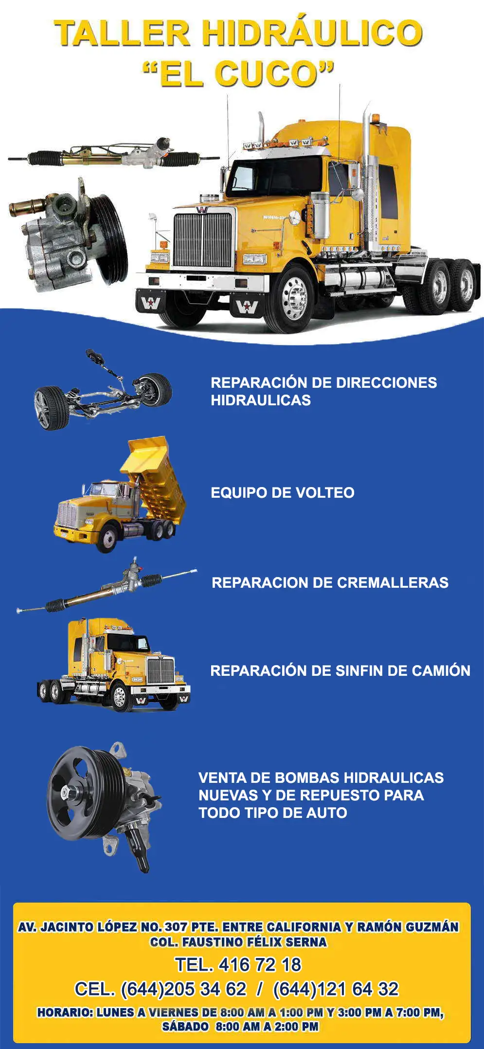 Taller Hidraulico EL CUCO