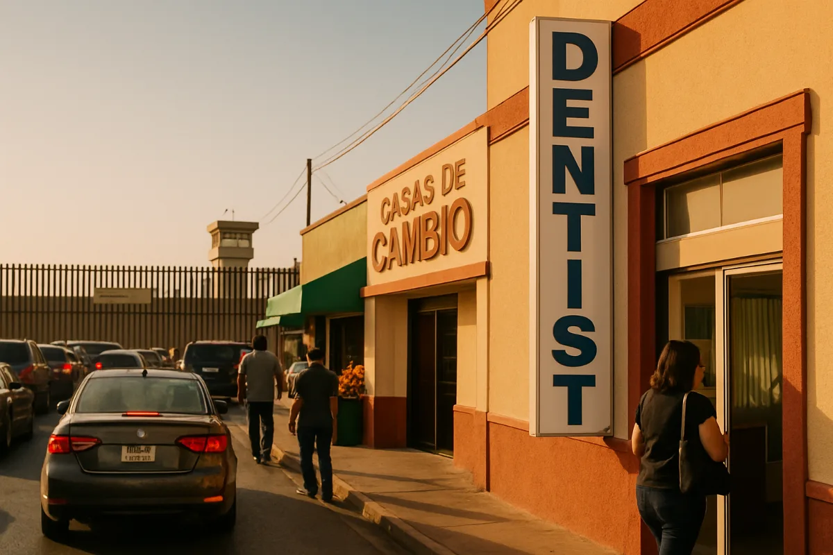 Dentistas en la frontera: guía para pacientes que cruzan desde EE.UU.