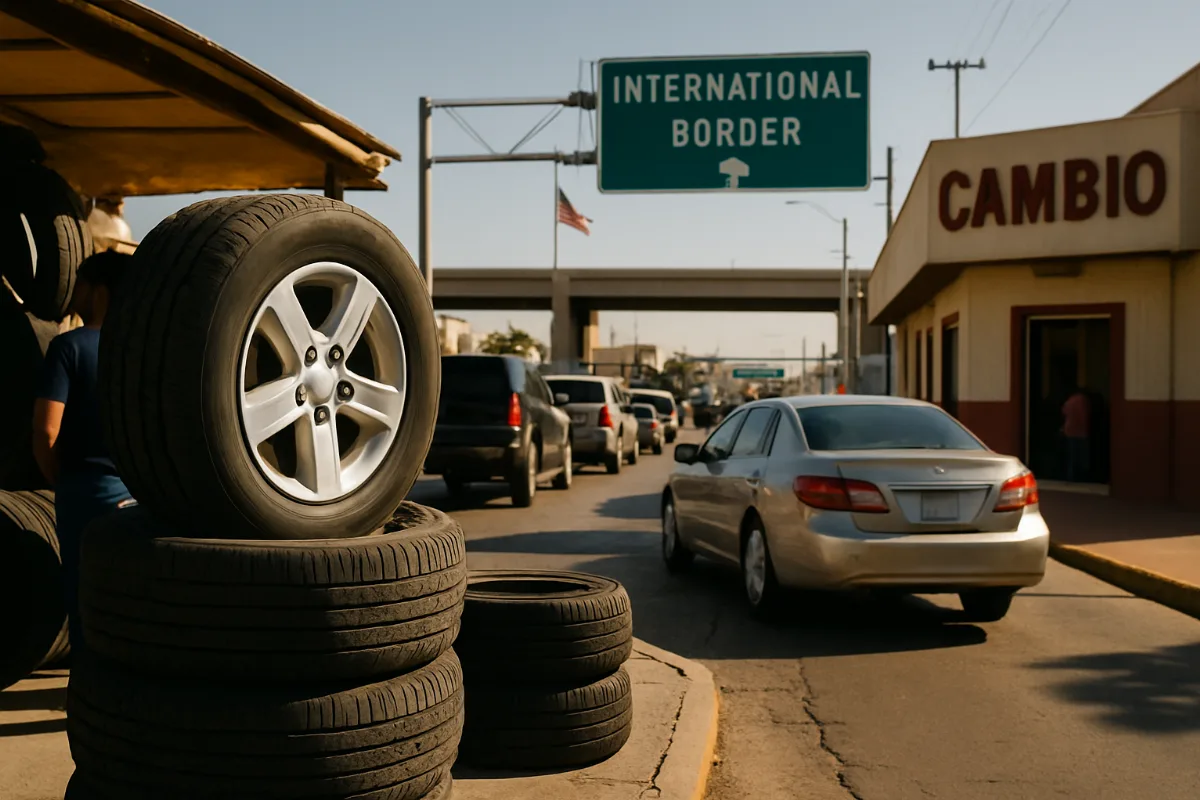 Llantas y refacciones: ¿conviene comprar en México o EE.UU.? Guía fronteriza 2025